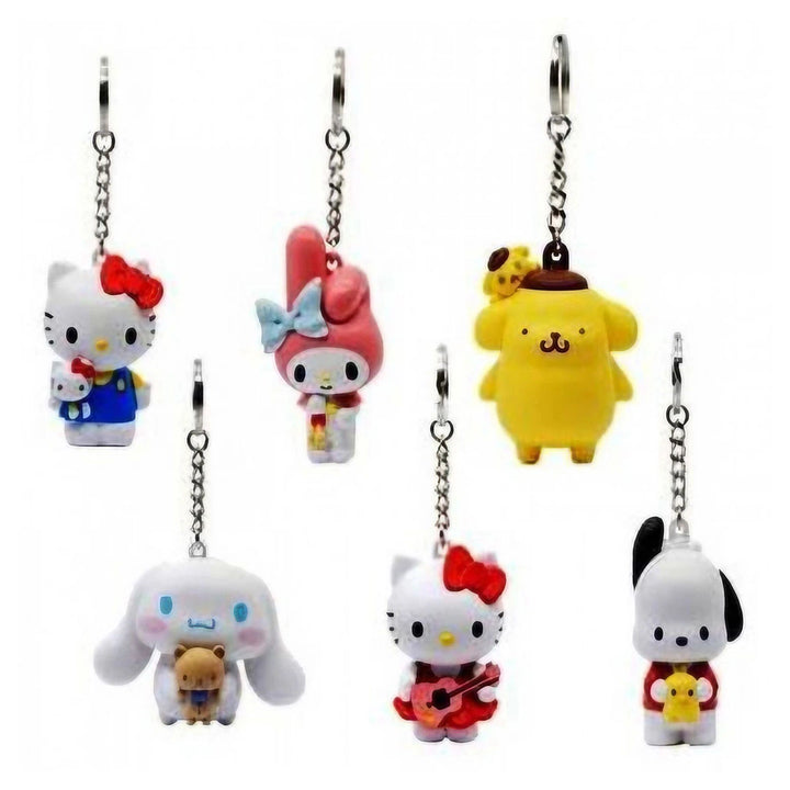 Hello Kitty and Friends Pocket Hero Character Keychain (5 cm, Assorted)