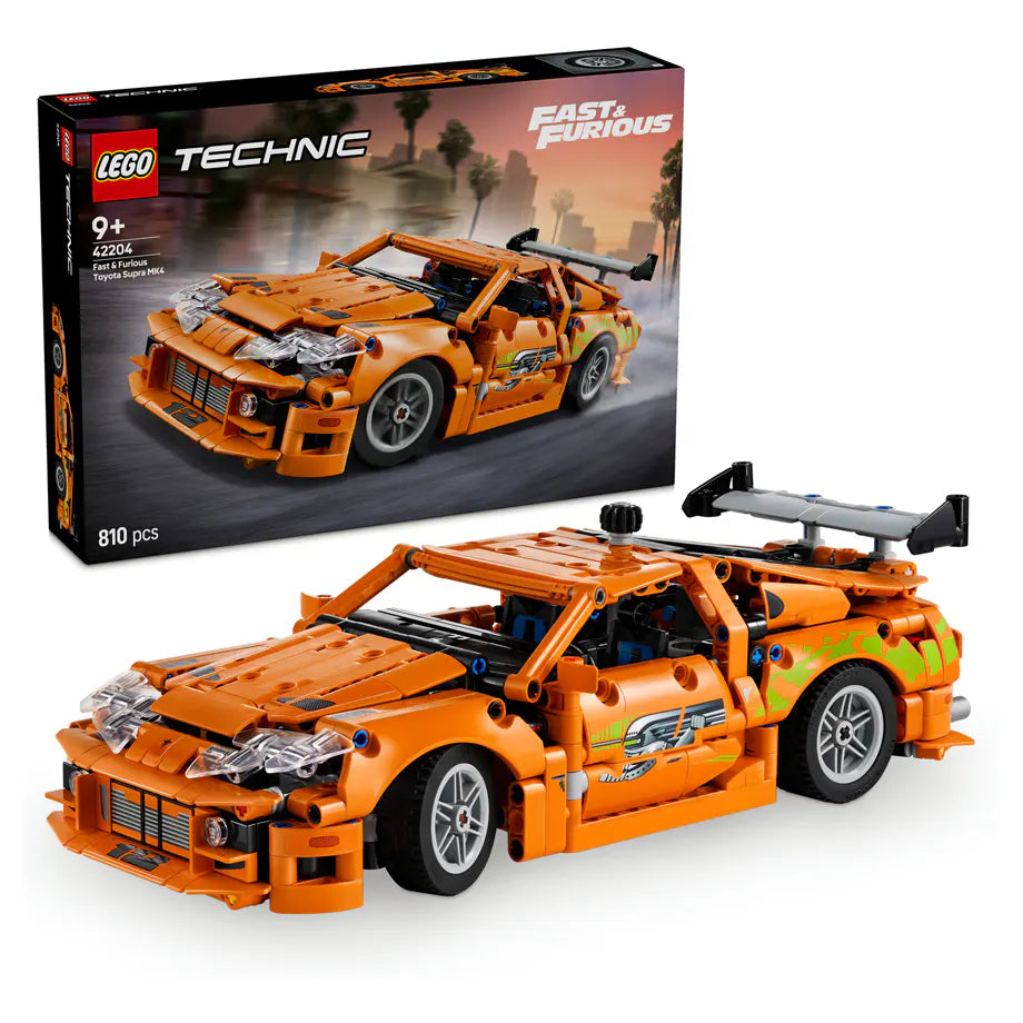 LEGO Technic Fast And Furious Toyota Supra Mk4 Building Set (810 Pieces)