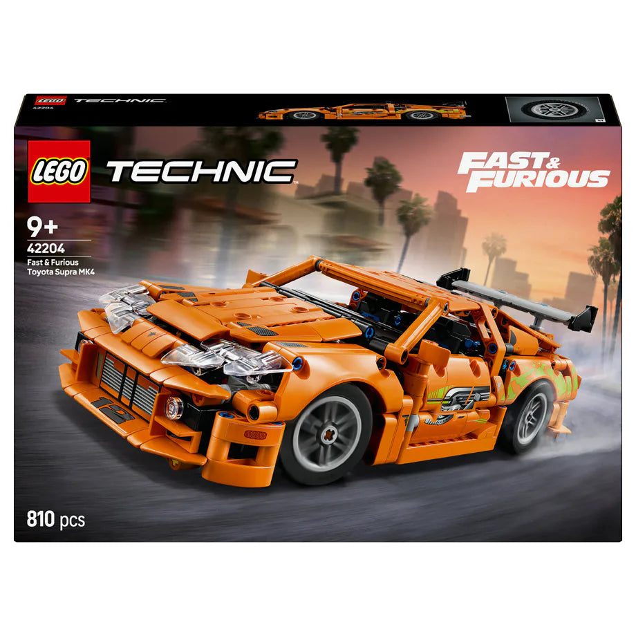 LEGO Technic Fast And Furious Toyota Supra Mk4 Building Set (810 Pieces)