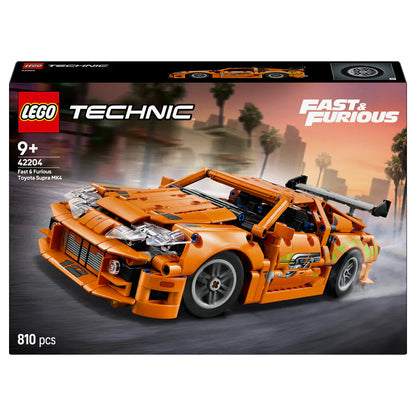 LEGO Technic Fast And Furious Toyota Supra Mk4 Building Set (810 Pieces)