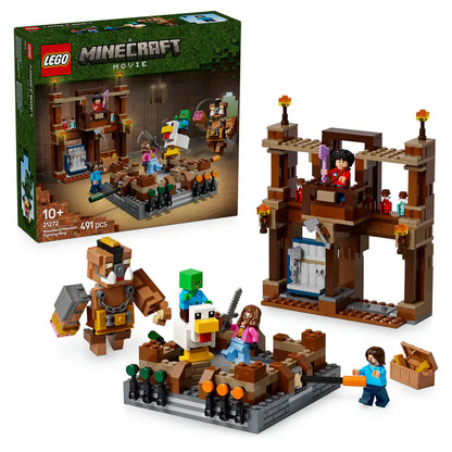 LEGO Minecraft Woodland Mansion Fighting Ring 21272 Building Set (491 Pieces)