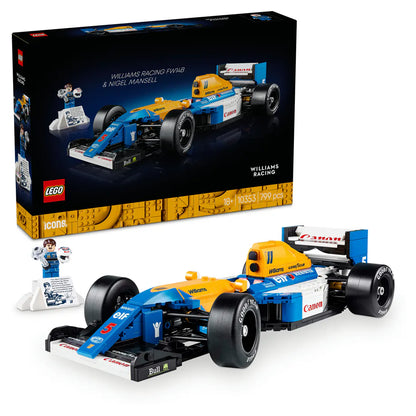 LEGO Icons Williams Racing FW14B & Nigel Mansell 10353 Building Set (799 Pieces)