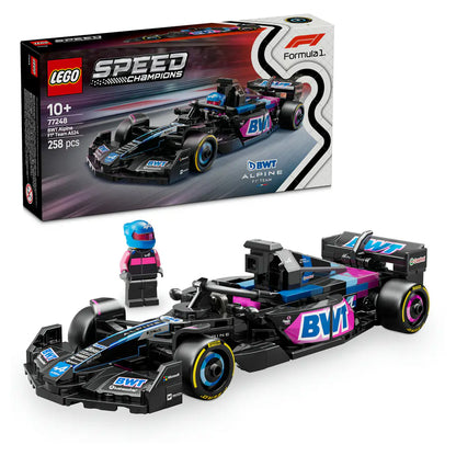 LEGO Speed Champions BWT Alpine F1 Team A524 Race Car 77248 Building Set (258 Pieces)