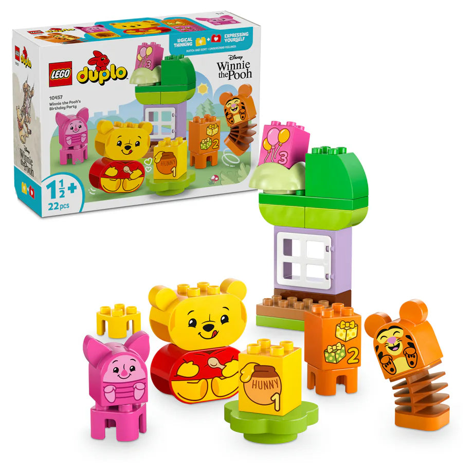 LEGO DUPLO Disney Winnie the Pooh's Birthday Party 10457 Building Set (22 Pieces)