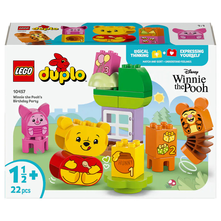 LEGO DUPLO Disney Winnie the Pooh's Birthday Party 10457 Building Set (22 Pieces)