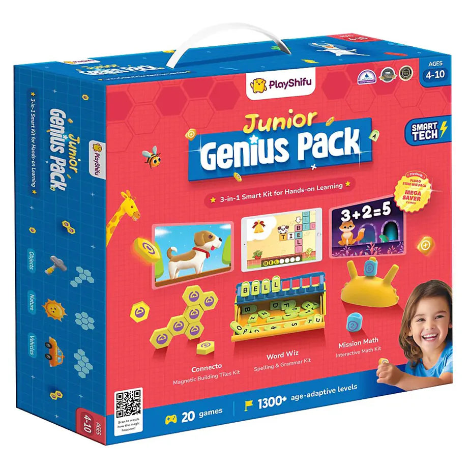 PlayShifu Junior Genius 3-in-1 Smart Learning Kit