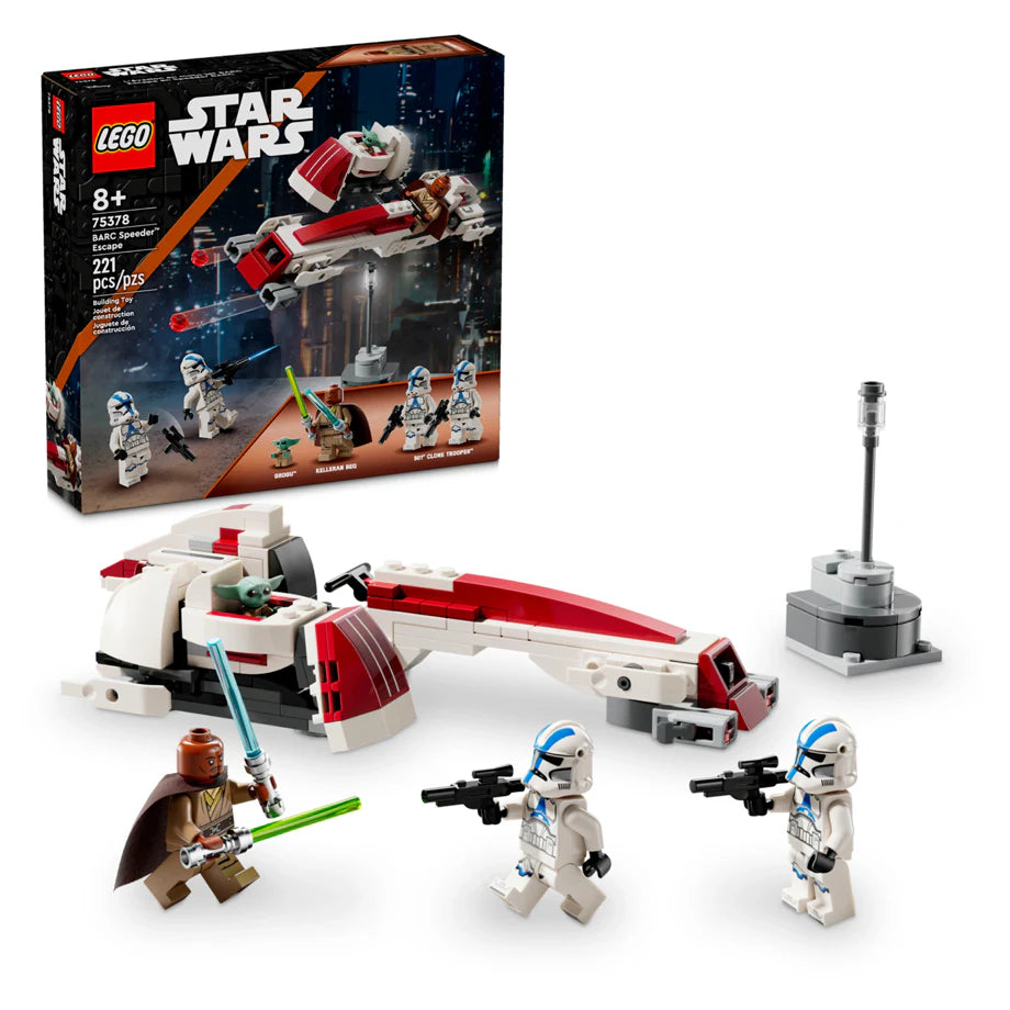 LEGO Star Wars Barc Speeder Escape Building Set (221 Pieces)