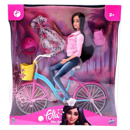 Fulla Doll with Bike Playset (30 cm)
