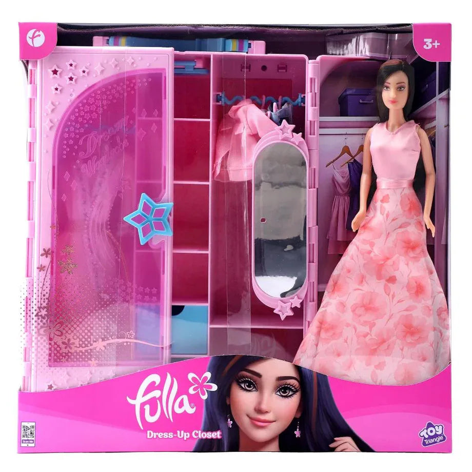 Fulla Doll with Dress Up Closet Playset (30 cm)
