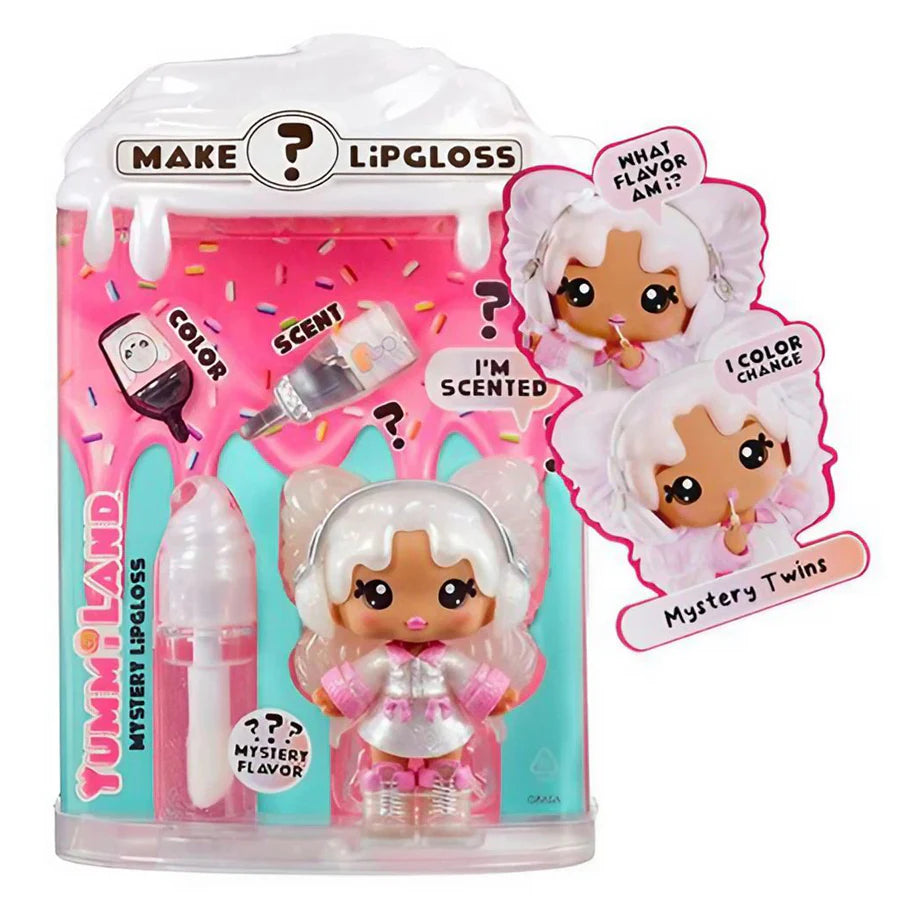 Yummiland Lip Gloss Doll - Mystery Chase (Assorted, 10.16 cm)
