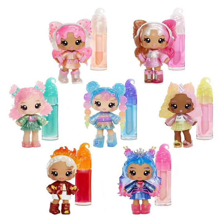 Yummiland Lip Gloss Doll - Mystery Chase (Assorted, 10.16 cm)