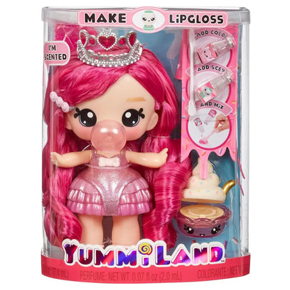 Yummiland Bianca Bubblegum Large Doll and Pet Lip Gloss Set