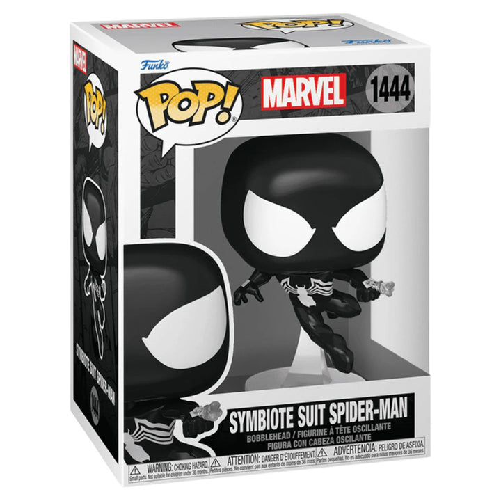 Funko POP! Marvel Spider-Man (Symbiote Suit) Vinyl Bobblehead (10.2 cm)