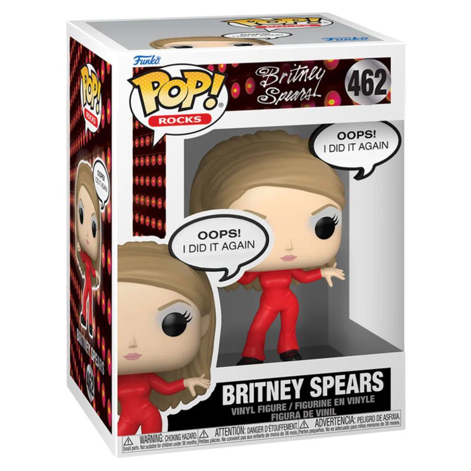 Funko POP! Rocks Britney Spears ('Oops!… I Did It Again') Vinyl Figure (10.9 cm)