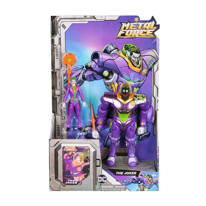 DC Metal Force Team Up Mystery Action Figure Set 15.24 cm (Assorted)
