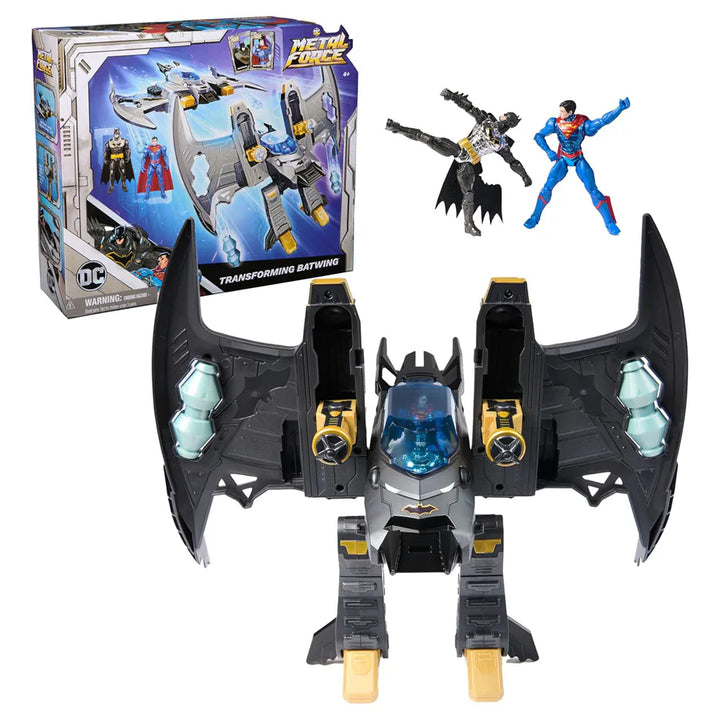 DC Metal Force Transforming Batwing Action Figures Set