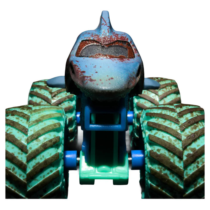 Monster Jam Mud Blasters Megalodon Die-cast Truck  (1:64, 8 cm)