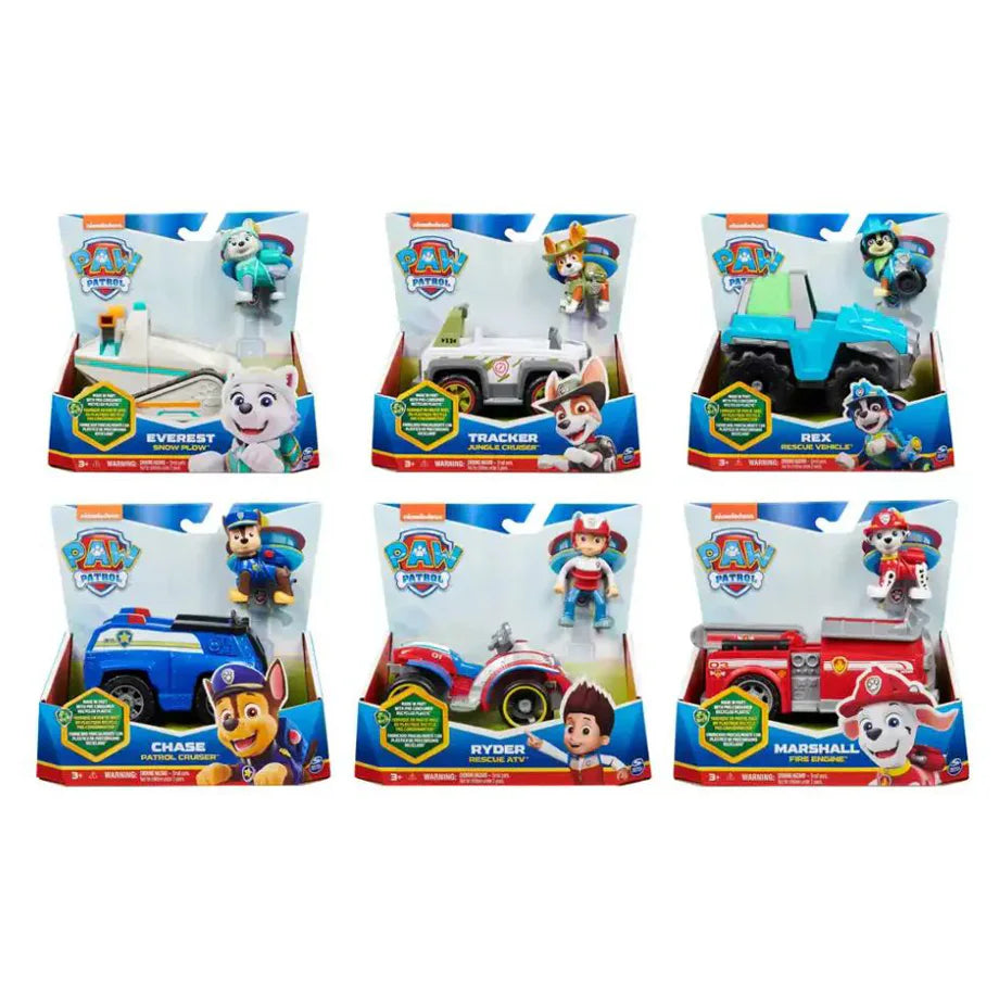 PAW Patrol Figure and Vehicle Set (Assorted)