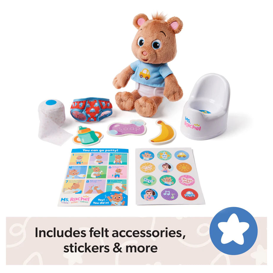Ms. Rachel Potty Time with Bean Playset