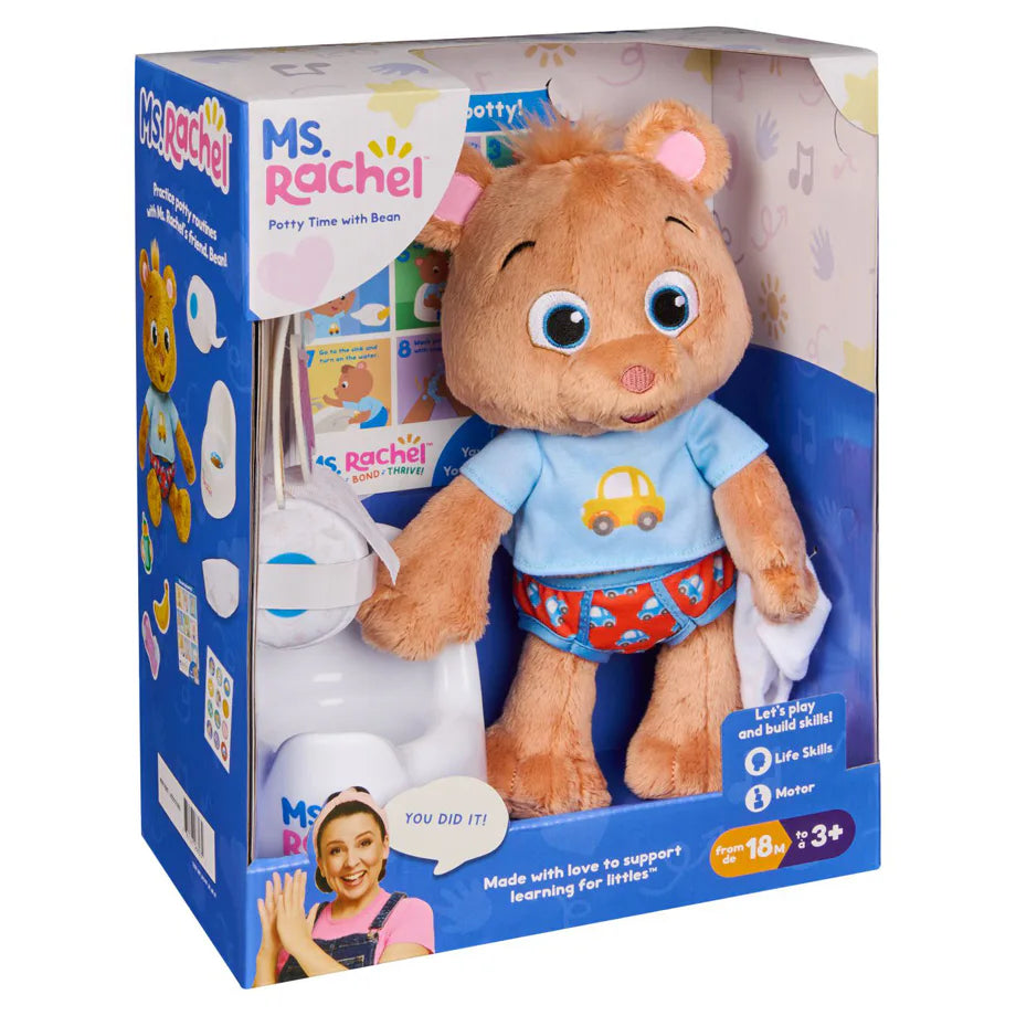 Ms. Rachel Potty Time with Bean Playset