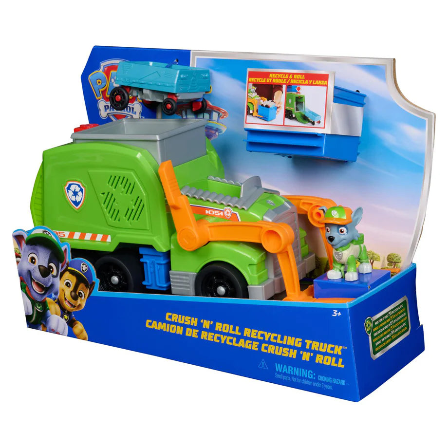 PAW Patrol Crush 'N' Roll Recycling Truck Playset