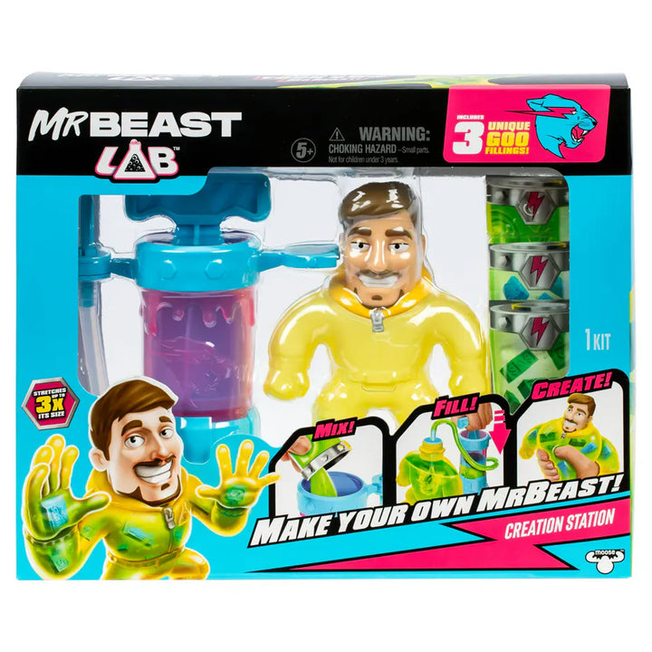 MrBeast Lab Make Your Own MrBeast Creation Station Playset (50 cm)