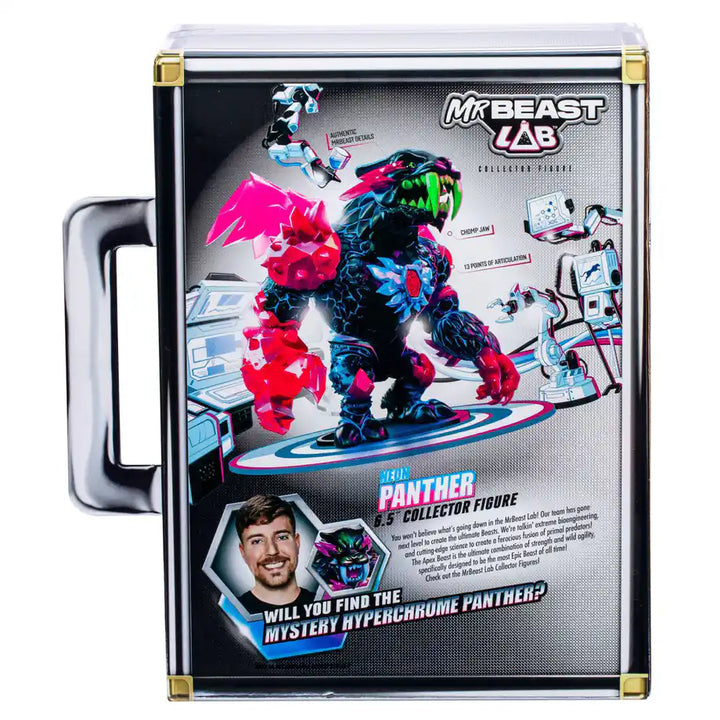 MrBeast Lab Series 2 Panther Collector Figure Briefcase , 16.5 cm (Assorted)