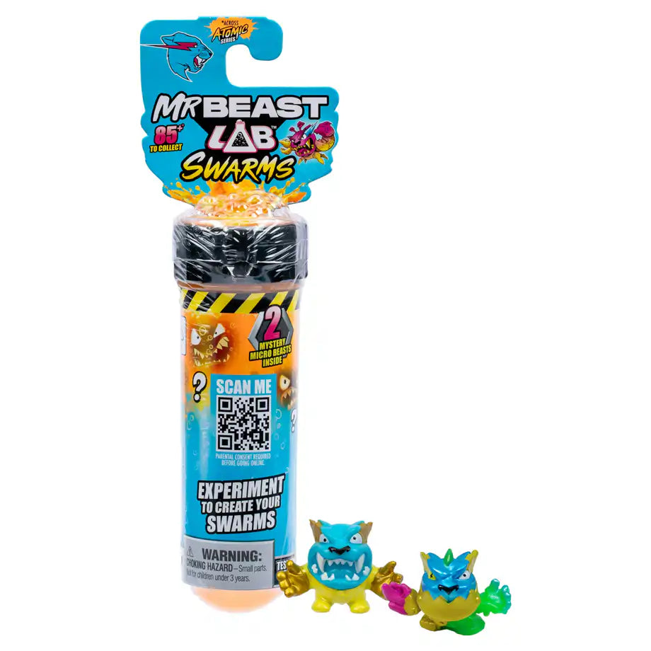MrBeast Lab Swarms Atomic Series Test Tube Figure Set 2.5 cm (Assorted)