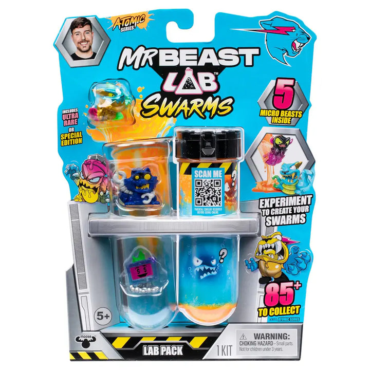 MrBeast Lab Swarms Atomic Series Lab Pack , 2.5 cm (Assorted)