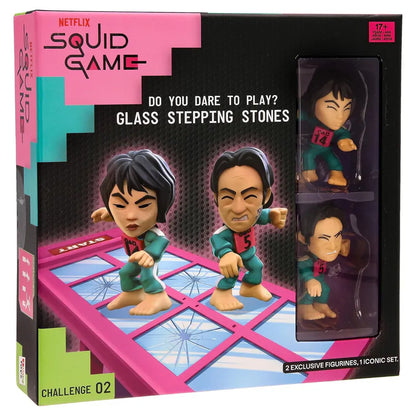 Squid Game Challenge 02 Glass Stepping Stones Dice Game