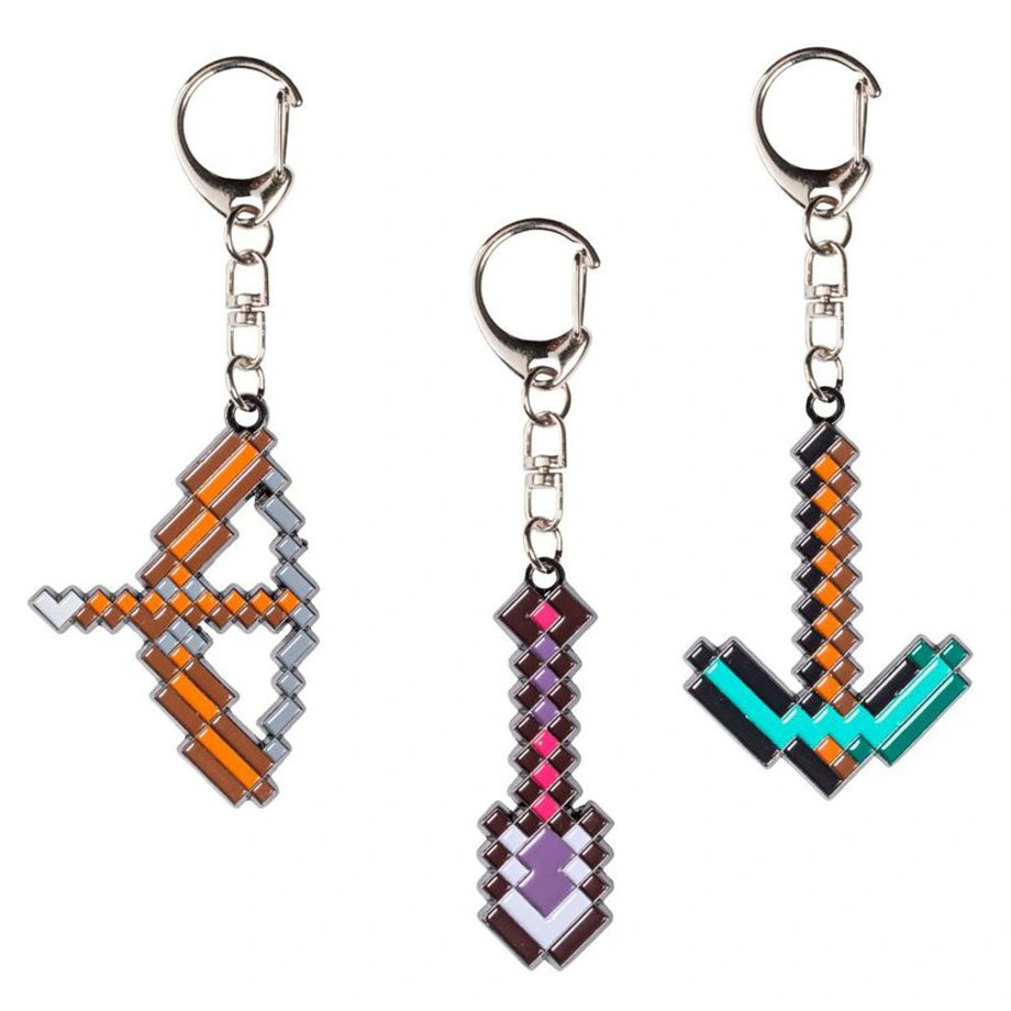 Minecraft Metal Keychain (Assorted)