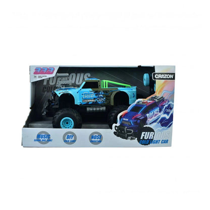 Crazon 333 Monster Truck RC Vehicle 1:16 (Blue)