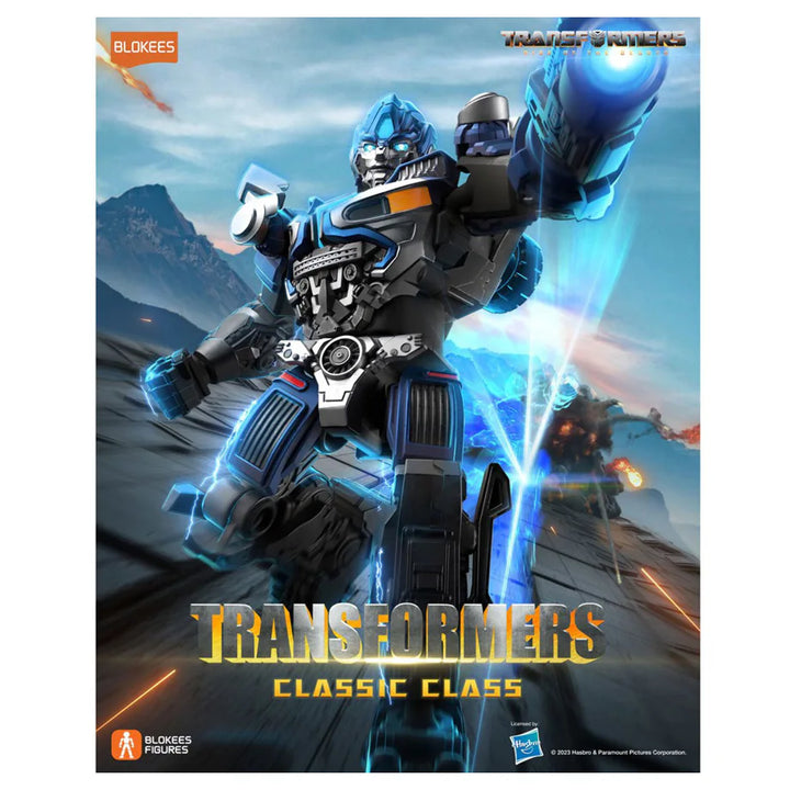 Blokees Transformers Classic Class Mirage Model Kit (10.5 cm, 66 Pieces)