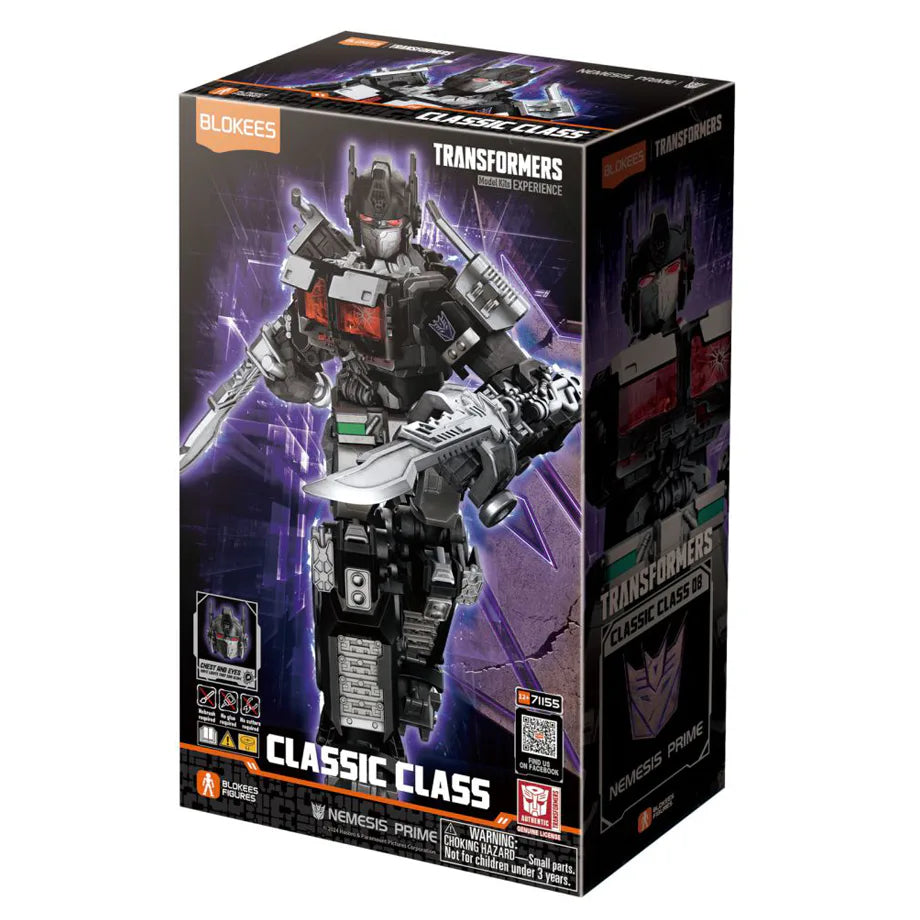 Blokees Transformers Classic Class Nemesis Prime Model Kit (12.5 cm)
