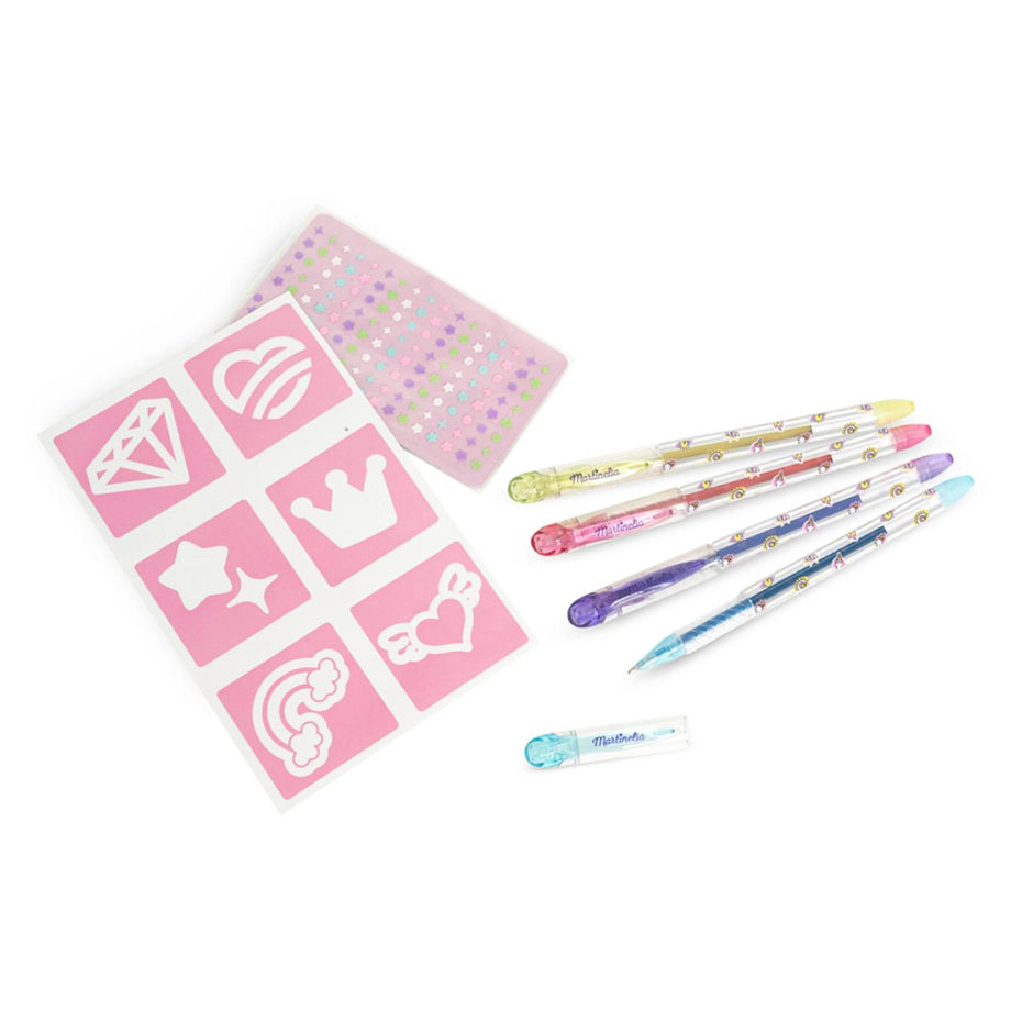 Martinelia Super Girl Design Your Own Tattoo Kit (Set of 11)