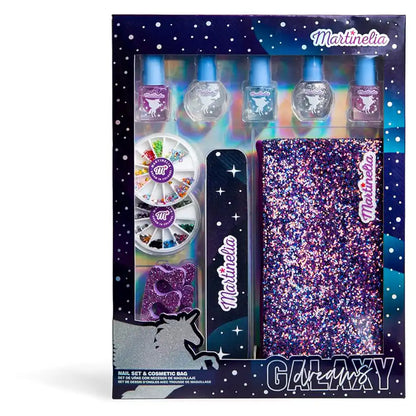 Martinelia Galaxy Dreams Nail Set and Cosmetic Bag