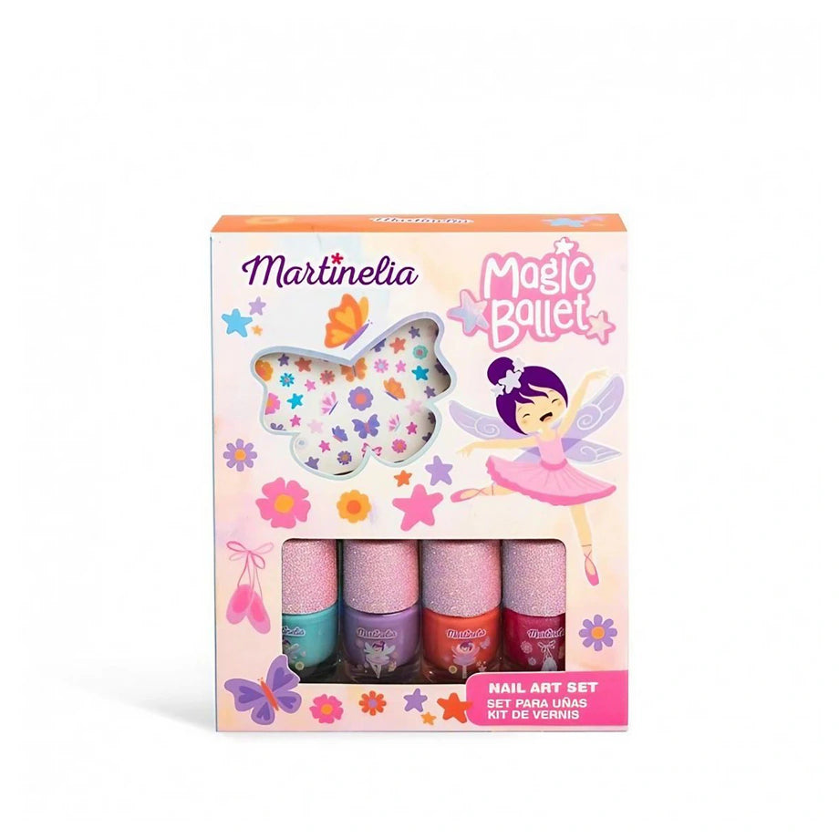 Martinelia Magic Ballet Nail Art Set (Set of 4)