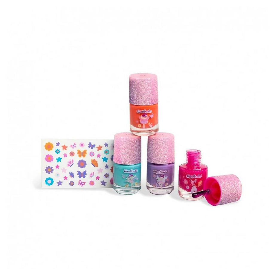 Martinelia Magic Ballet Nail Art Set (Set of 4)