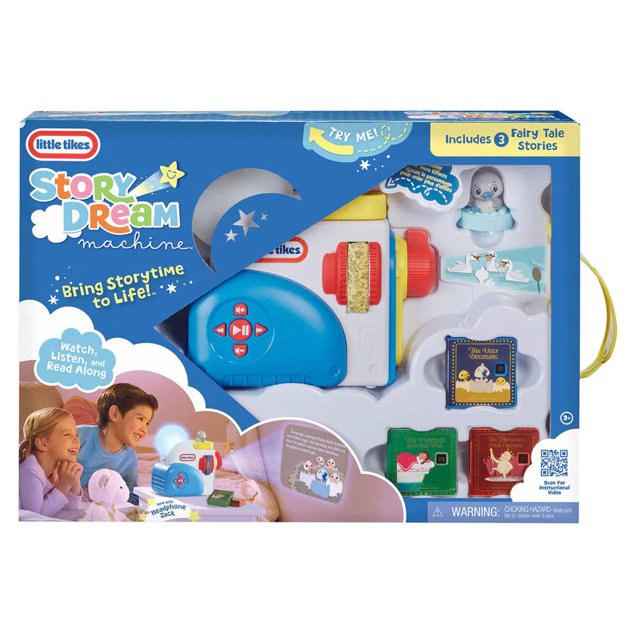 Little Tikes Story Dream Machine Starter Pack with 3 Classic Fairytale Stories