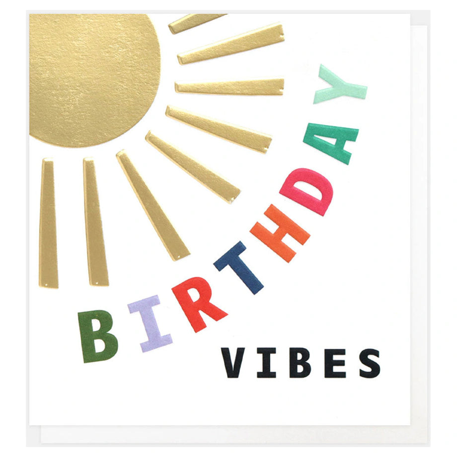 Caroline Gardner Just For You Sunny Vibes Birthday Greeting Card
