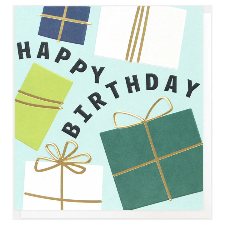 Caroline Gardner Just For You Wrapped Presents Birthday Greeting Card