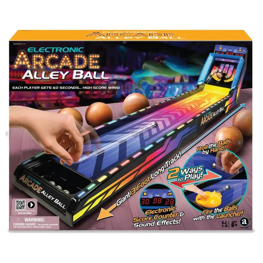 Ambassador Neon Series Electronic Arcade Alley-Ball Game