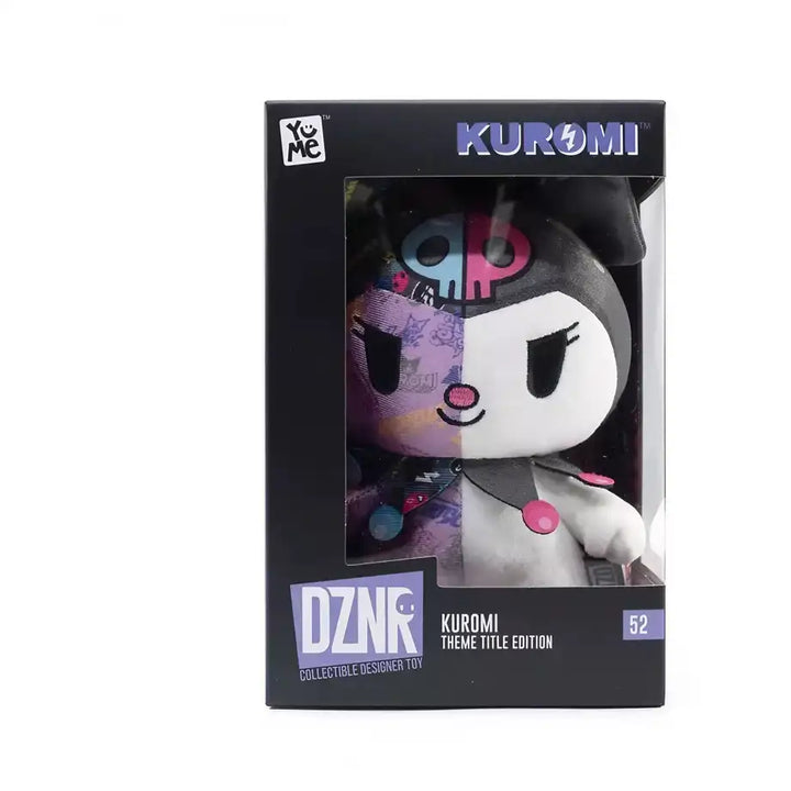 YuMe DZNR Sanrio Hello Kitty & Friends Kuromi Graffiti Edition Plush Toy (17.5 cm)
