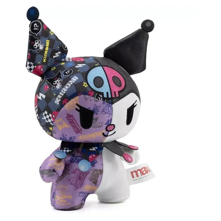 YuMe DZNR Sanrio Hello Kitty & Friends Kuromi Graffiti Edition Plush Toy (17.5 cm)