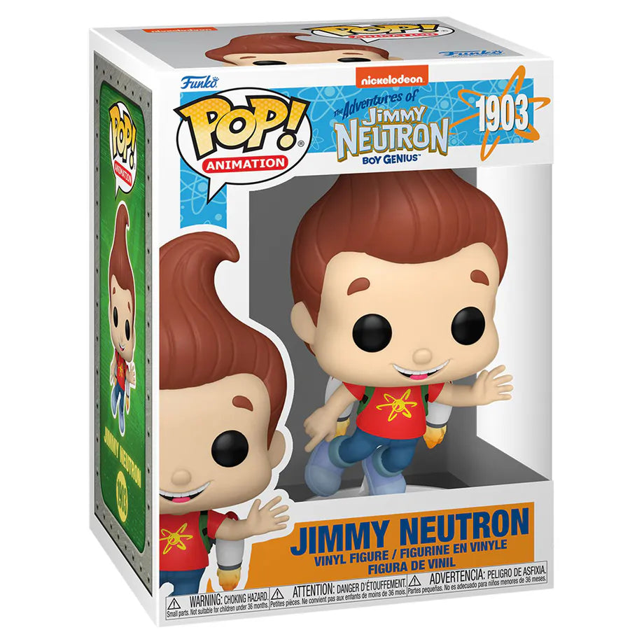 Funko POP! Animation Jimmy Neutron with Jet Pack Vinyl Figure (13.3 cm)