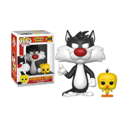 Funko POP! Animation Looney Tunes: Sylvester and Tweety Vinyl Figure (9.53 cm)