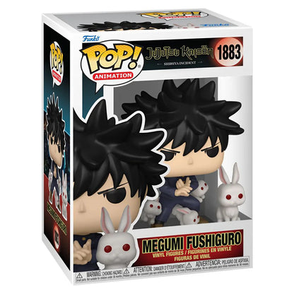 Funko POP! & Buddy Megumi Fushiguro with Rabbits Vinyl Figure (11.17 cm)
