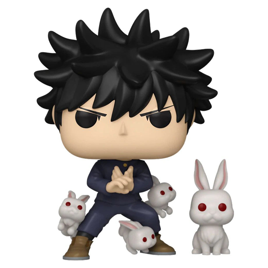 Funko POP! & Buddy Megumi Fushiguro with Rabbits Vinyl Figure (11.17 cm)