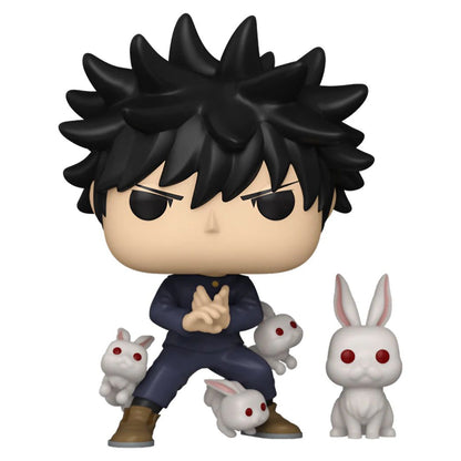 Funko POP! & Buddy Megumi Fushiguro with Rabbits Vinyl Figure (11.17 cm)