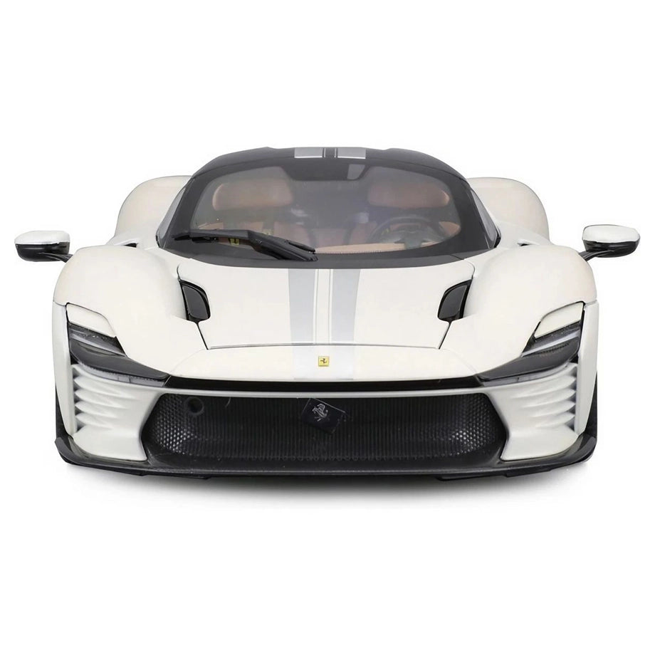 Bburago Signature Series Ferrari Daytona SP3 Die-cast Car (1:18, White)
